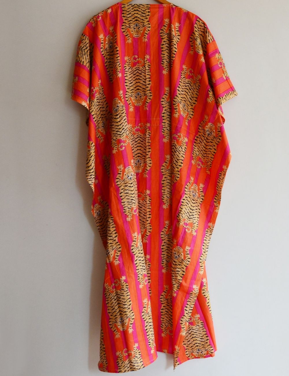 Women's Summer Wear Animal Print Bohemian Long Caftan