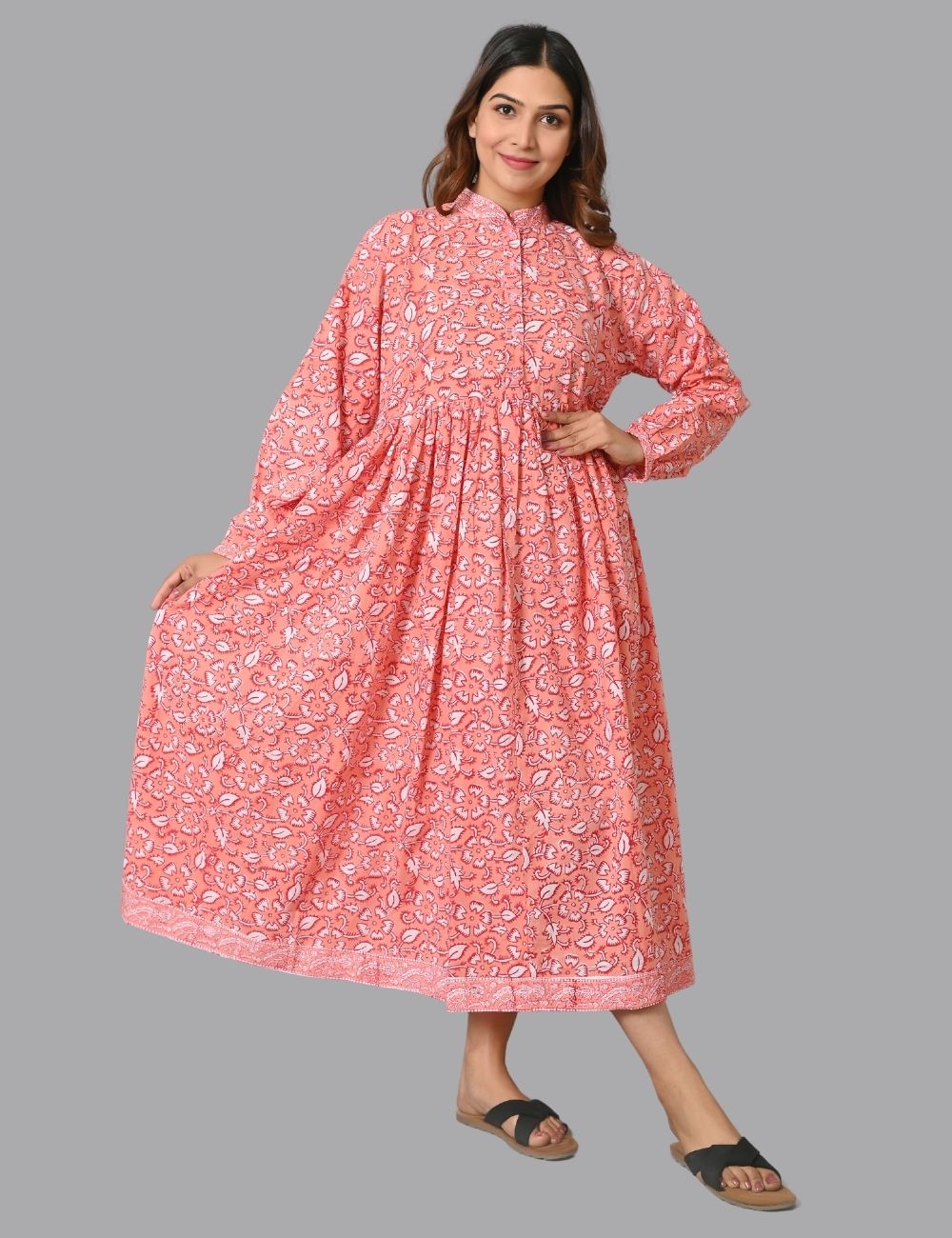 Summer Vacation Women Royal Midi Dress