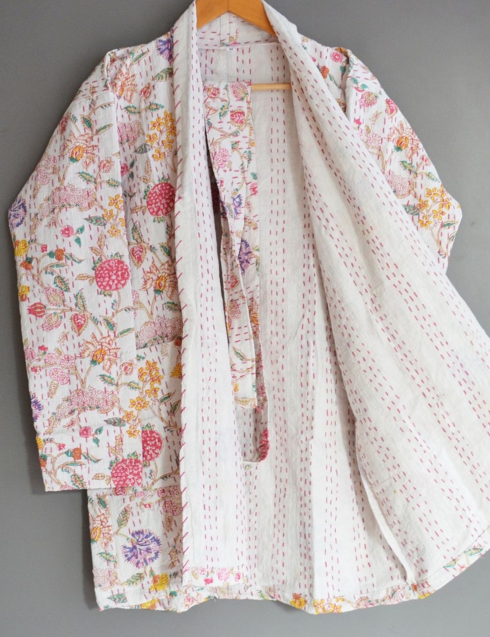 Kantha Quilt Vintage Jacket Japanese Style Dress