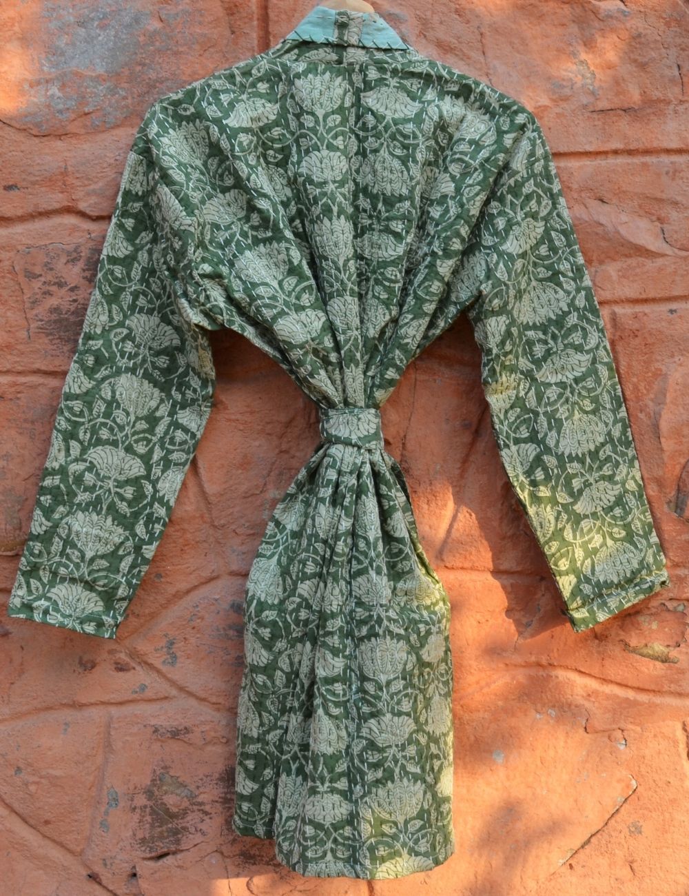 Japanese Style Jacket Bagru Print Bridal Party Wear Jacket