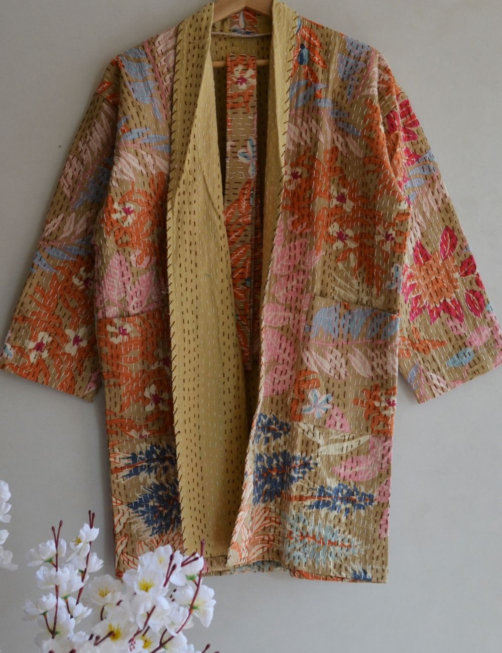 Winter Warm Cotton Vintage Quilted Jacket