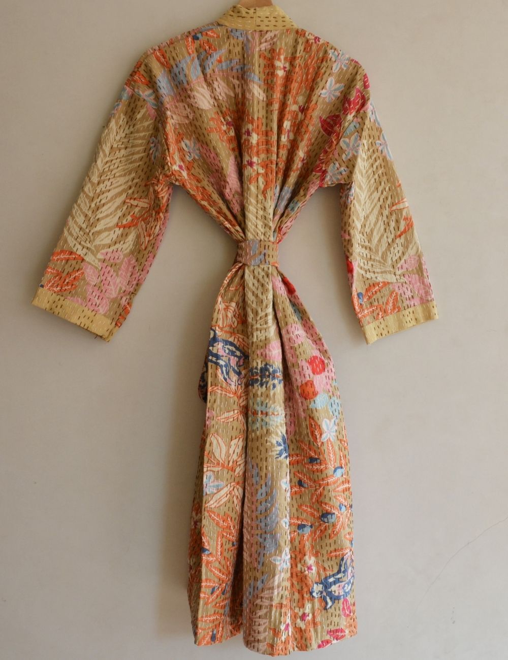 Bridesmaid Kantha Jacket Winter Beach Coat Cotton Robe