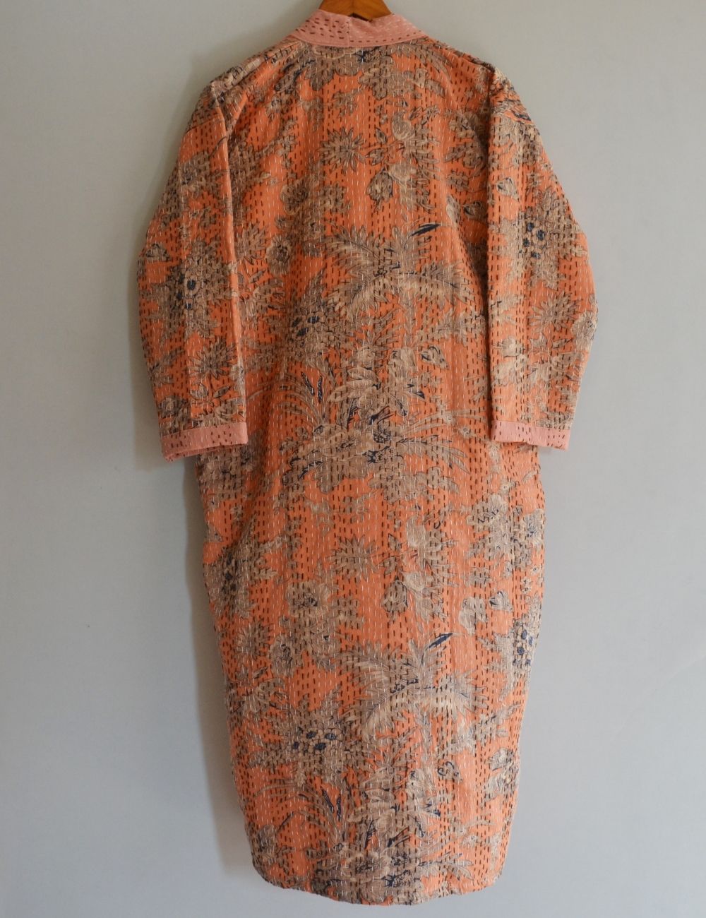 Quilted Kantha Kimono House Robes