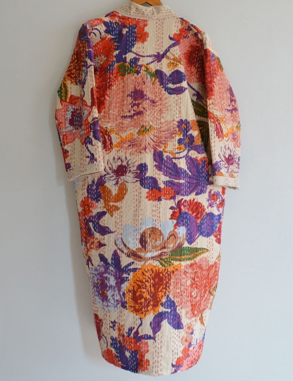 Indian Cotton Robe Winter Overcoat Jacket