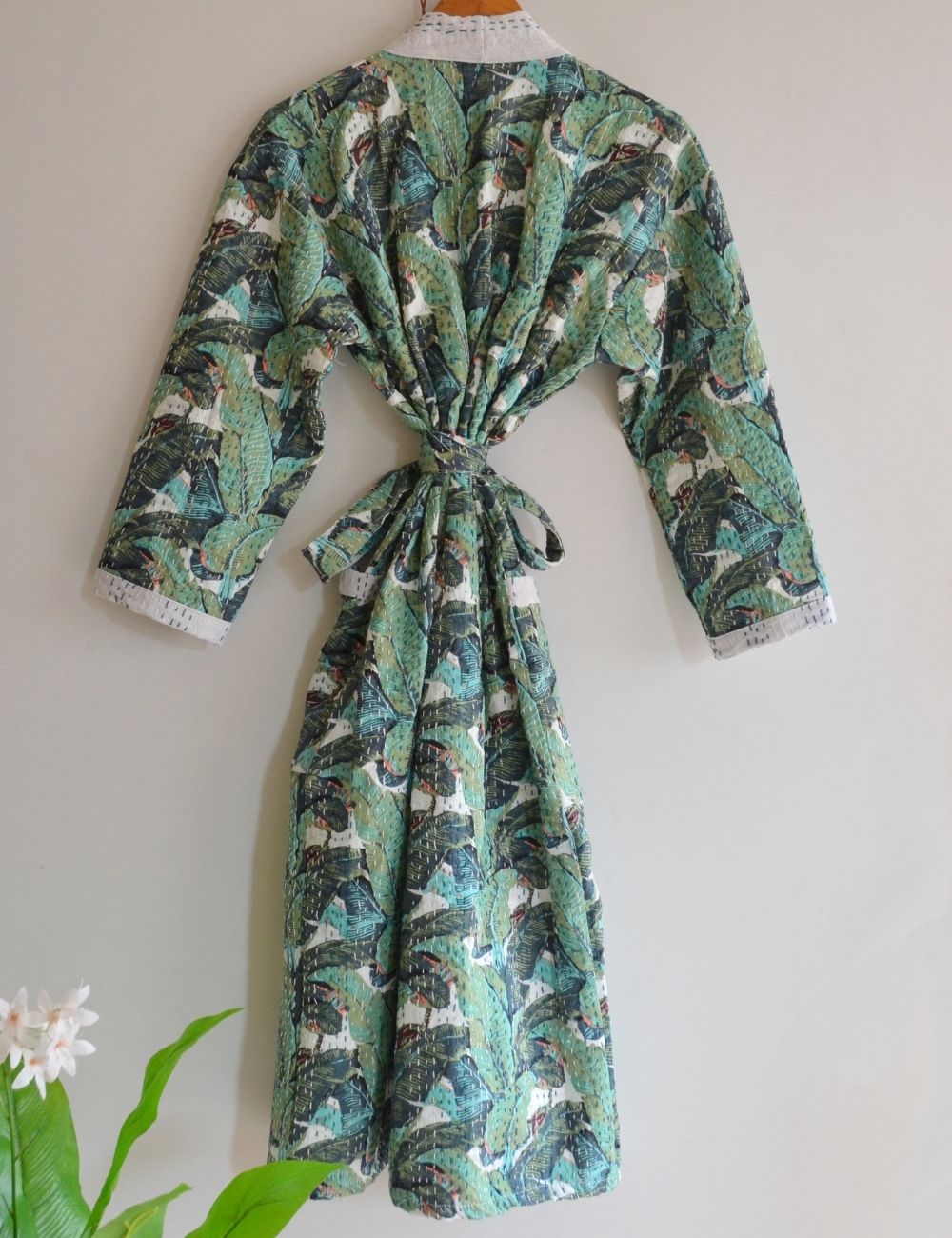 Bridesmaid Cotton Kantha Beautiful Bathrobe