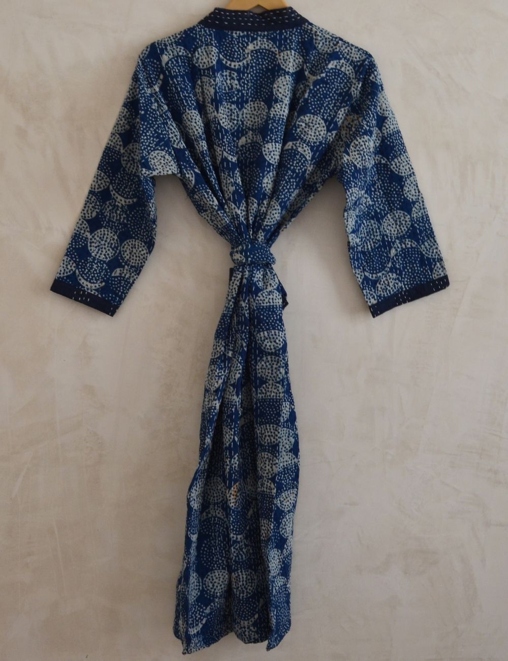 Beautiful Indigo Color Beach Bikini Cover Up Robes