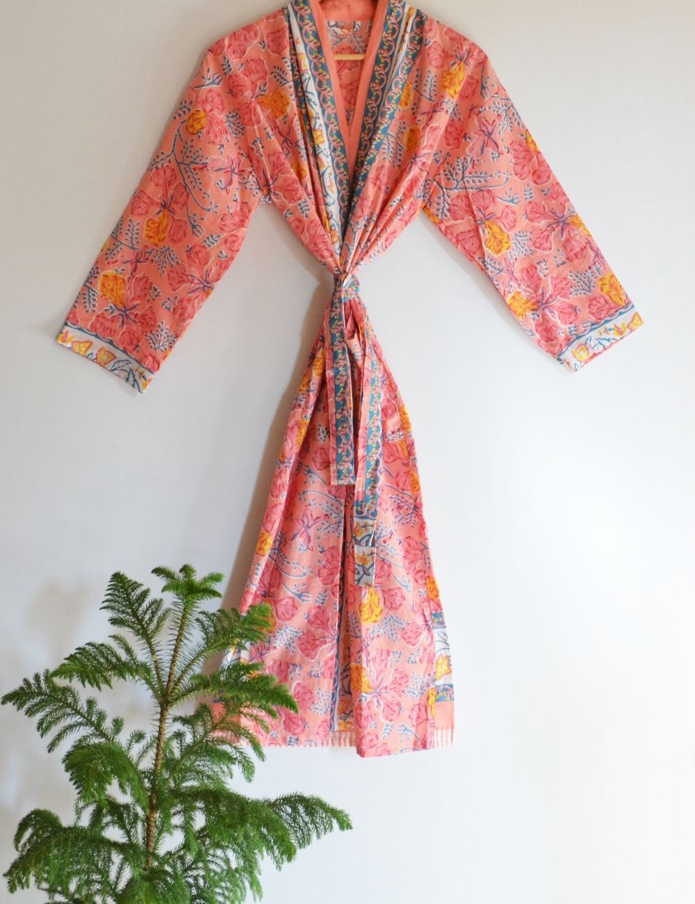 Cotton Bathrobes Pink Beautiful Summer Ethnic Robe Ethnic Fashville Cotton Bathrobes Pink Beautiful Summer Ethnic Robe Ethnic Fashville