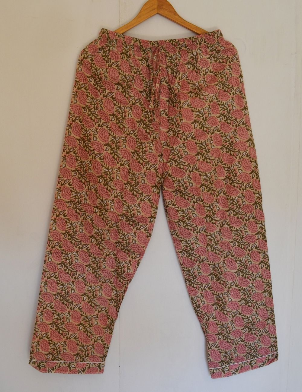 Indian Cotton Pajamas Set Ultra Soft Women's & Men's Pj Sets