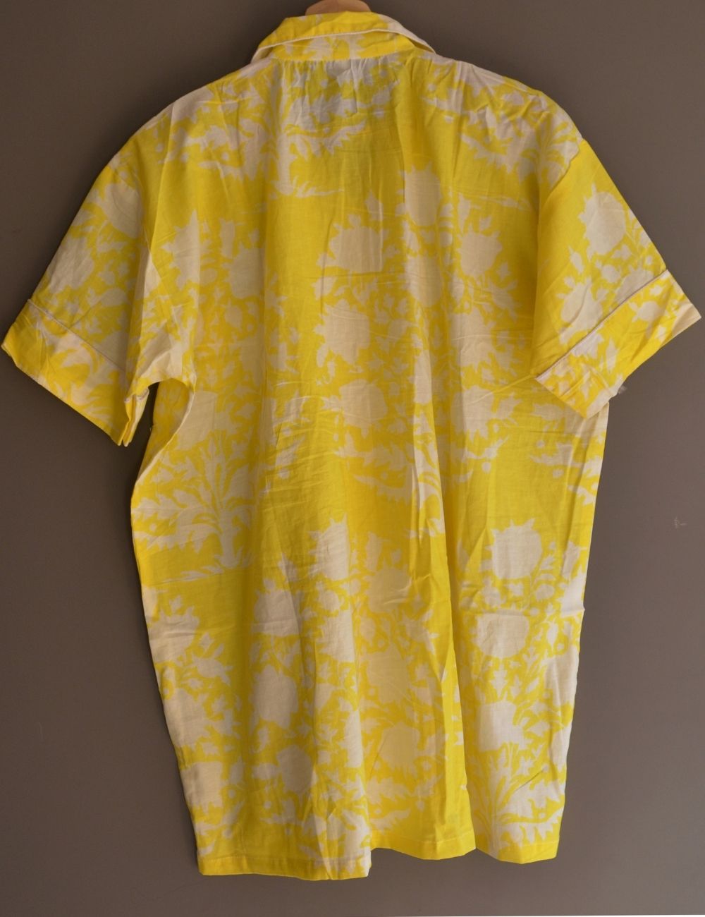 Floral Print Cotton Night Dress