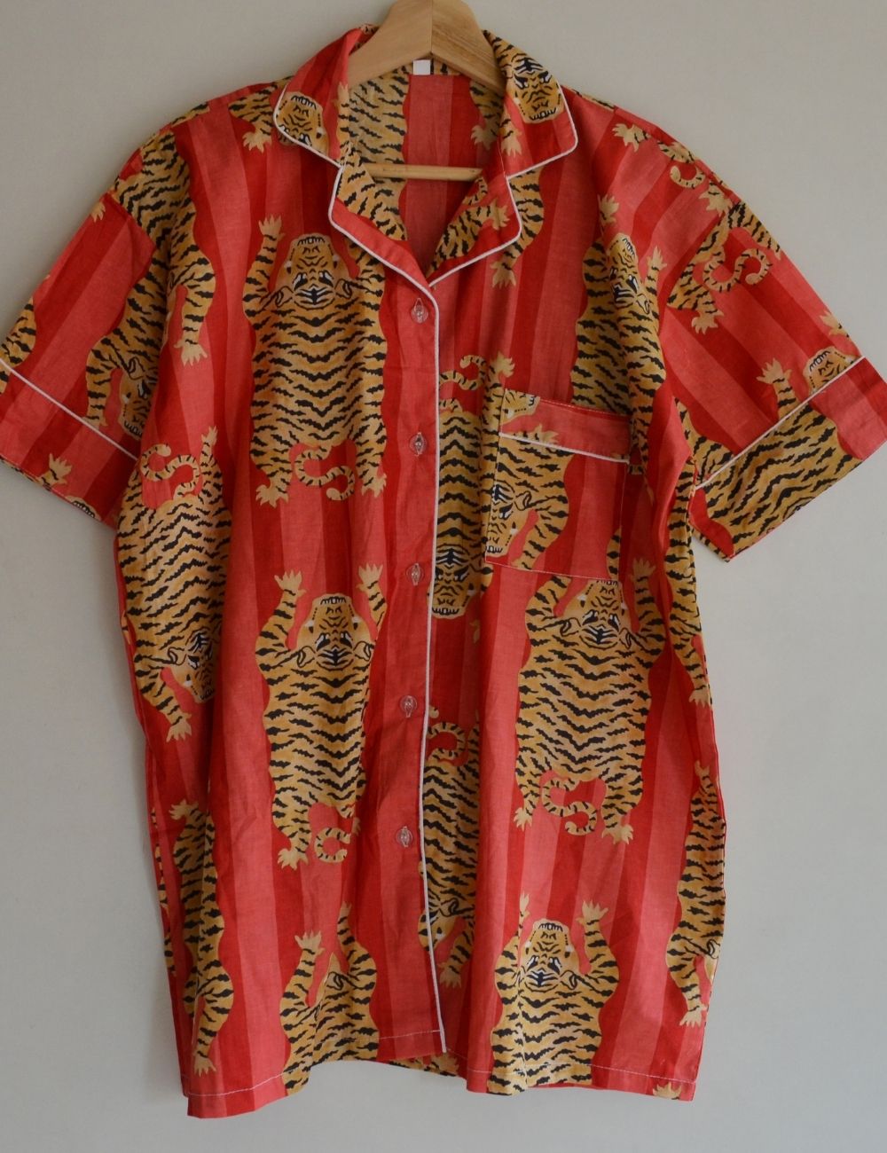 Animal Print Short Sleepwear Pajamas Sets