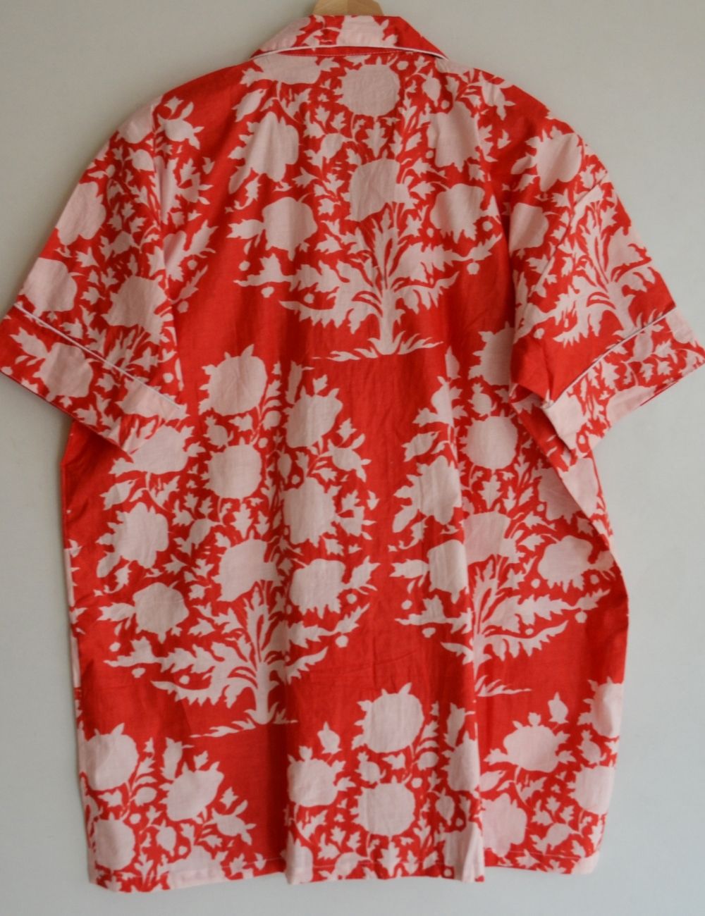 Red Christmas Pure Cotton Night Dress