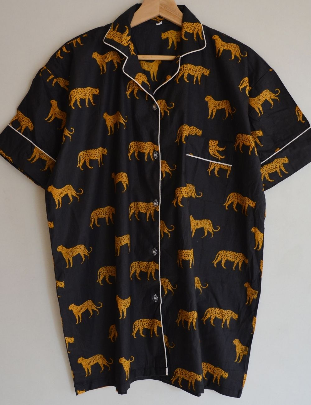 Animal Printed Midnight Short Pyjamas Set