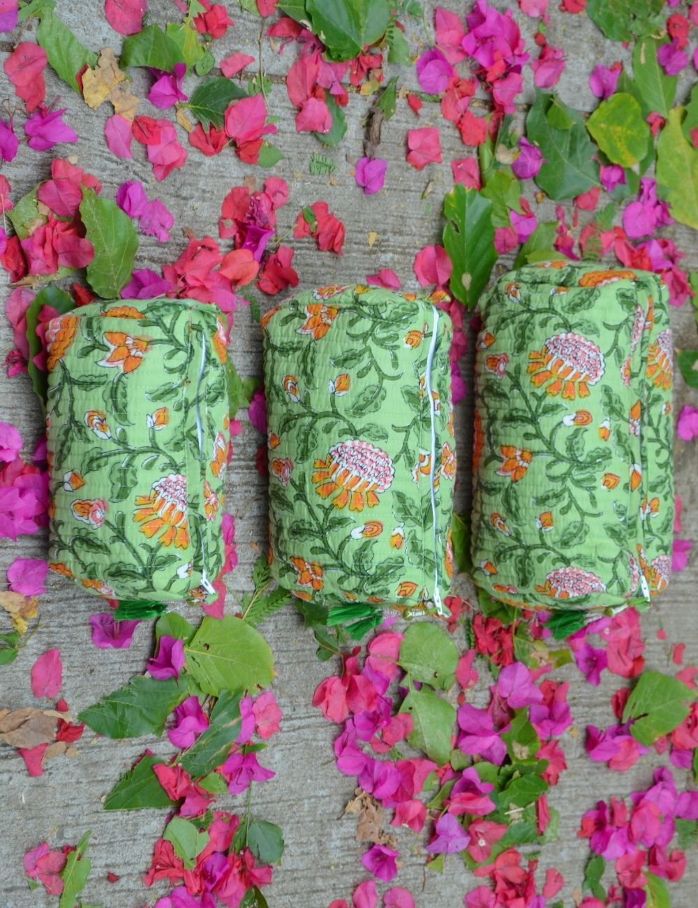 Cotton Toiletry Bag For Women Make Up Organizer