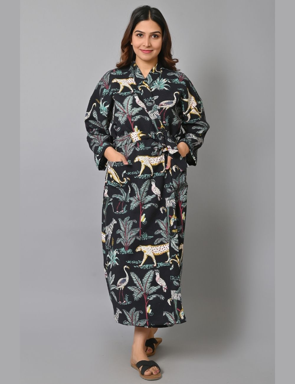 Organic Waffle Unisex Robe Women's Bathrobe 100% Waffle Robe Bridesmaid