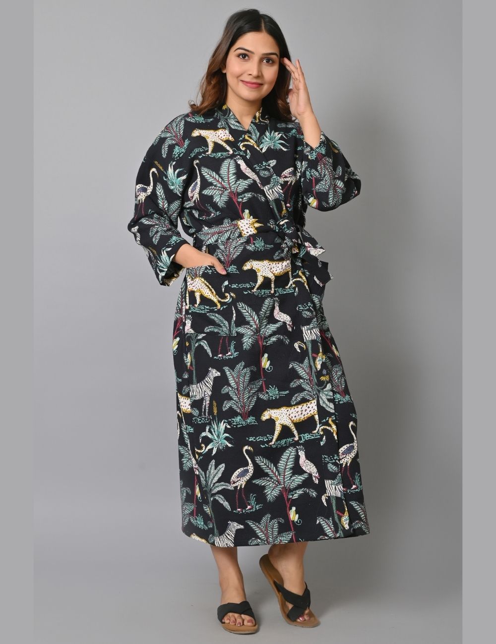 Organic Waffle Unisex Robe Women's Bathrobe 100% Waffle Robe Bridesmaid