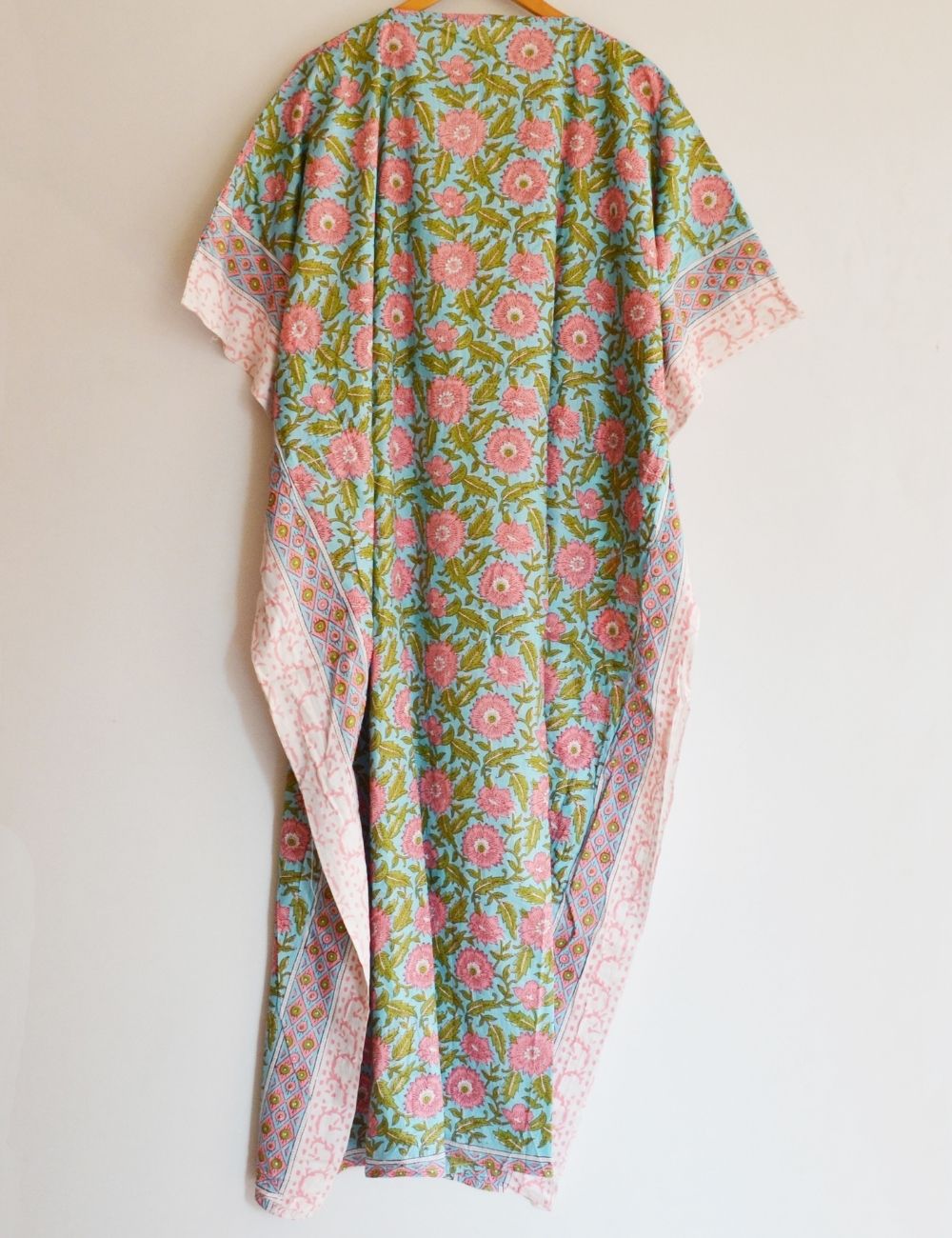 Floral Print 100% Cotton Summer Caftan