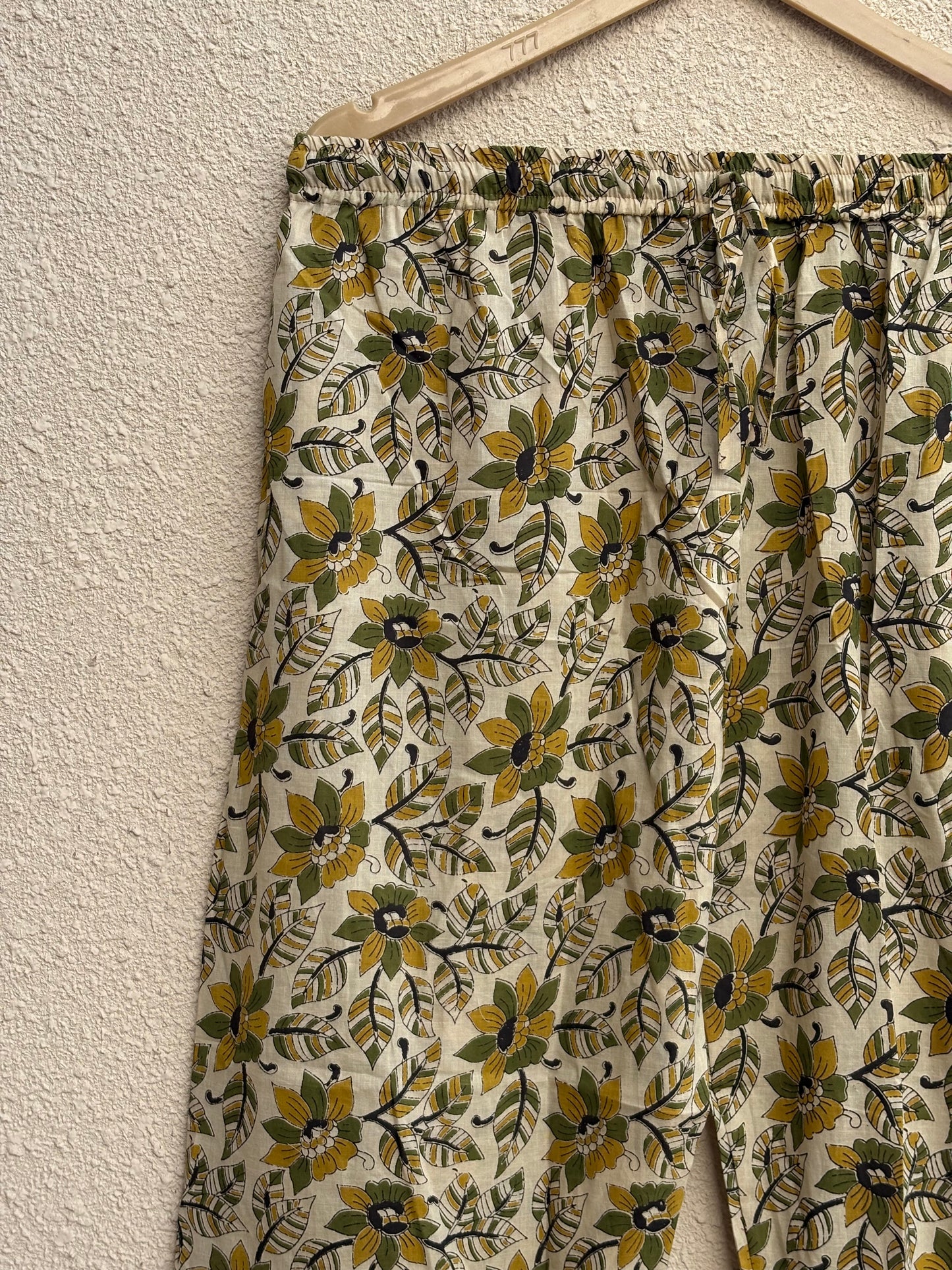 Hand Block Bagru Print Cotton Pajama Set | Summer Nightwear Pjs | Bohemian Sleepwear Women Loungewear With Pants| Bridesmaid Night Party Wear Dress