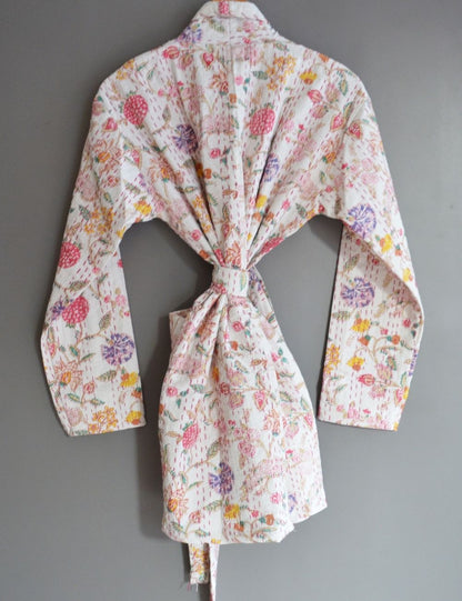 Kantha Quilt Vintage Jacket Japanese Style Dress