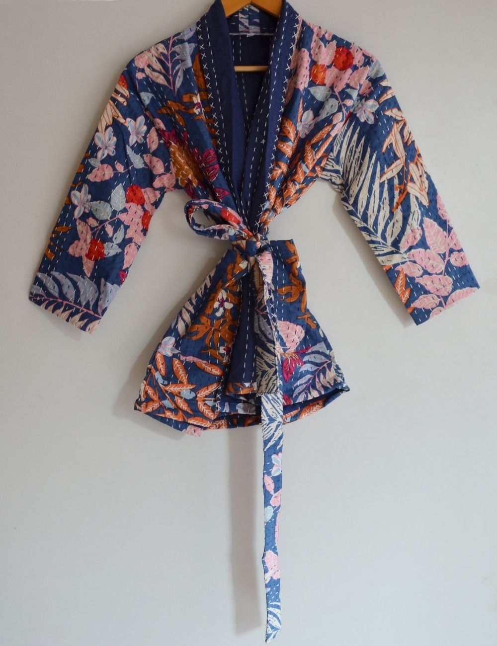 Bohemian Quilted Open Beach Cover Jacket