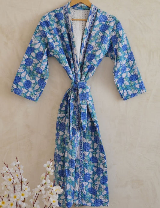 Block Print Vintage Handmade Winter Coat