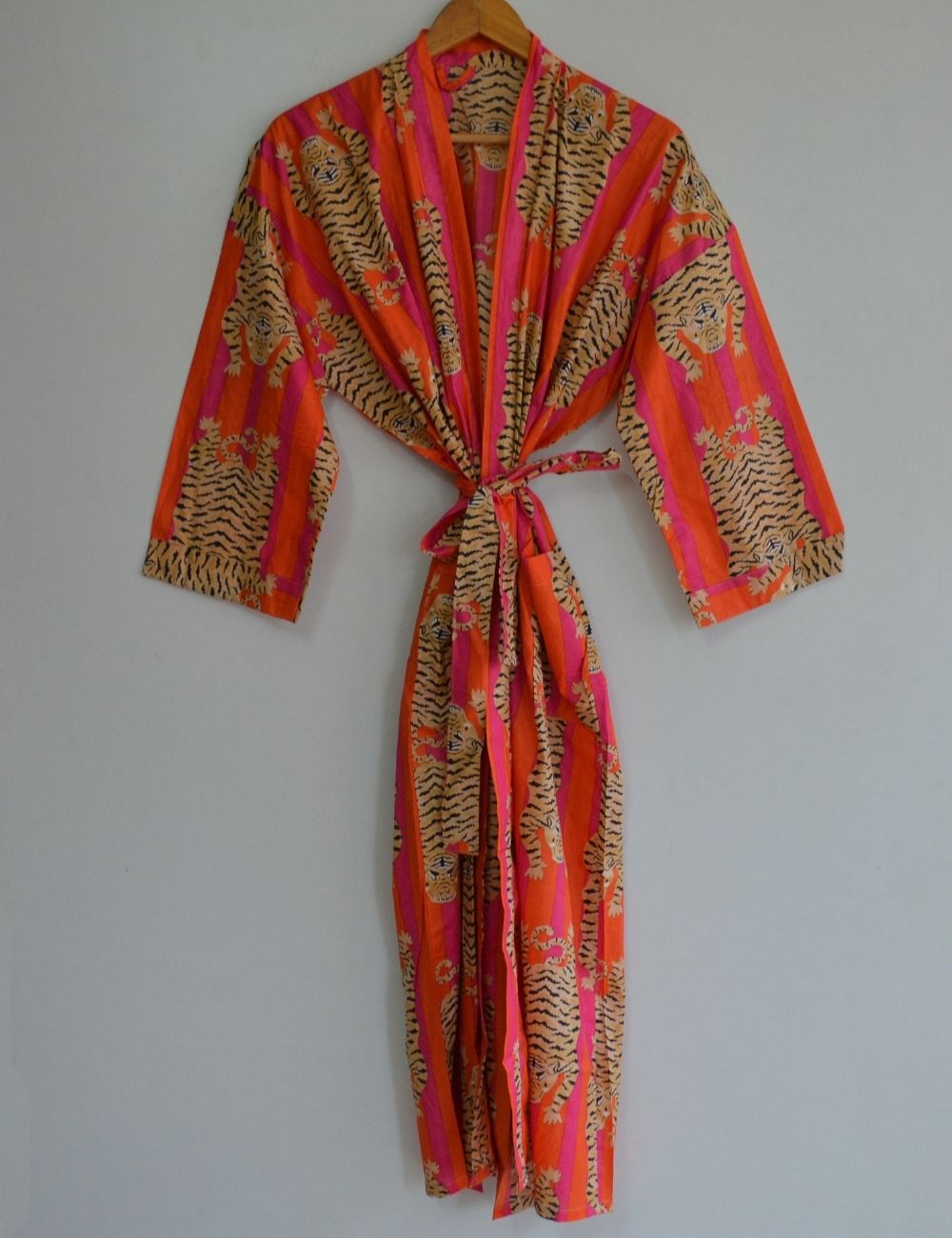 Animal Printed Beach Coverup Comfy Spa Holiday Robe