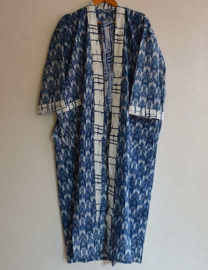 100% Cotton Bathrobe Night Wear Dressing Gown