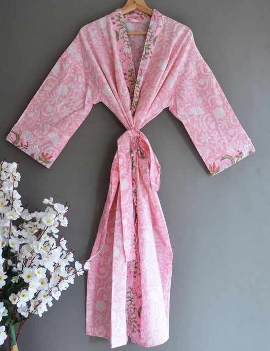 Cotton Spa Cotton Robe For Summer Wear Japanese Style Robe