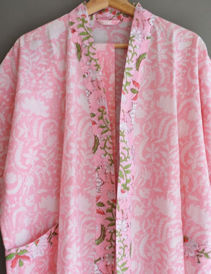 Cotton Spa Cotton Robe For Summer Wear Japanese Style Robe