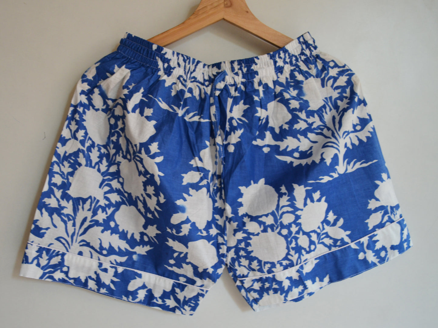 Cotton Pajamas Matching Pyjama Set Cute 3 Piece PJ Set for Women With Short Sleeves Shirt And Short Or Beautiful Bag