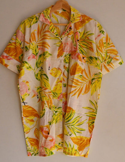 Flamingo Indian Cotton Pj Set