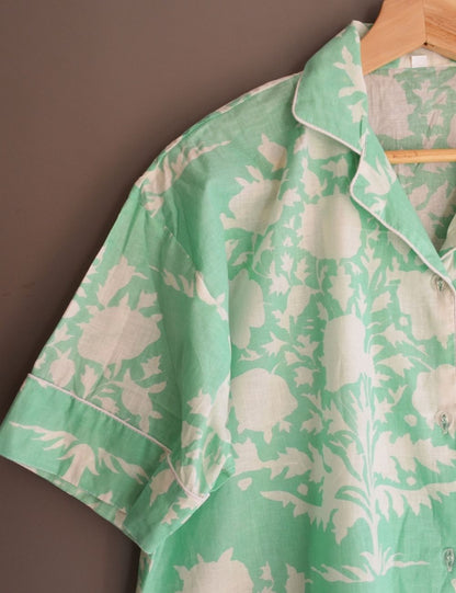 Screen Print Nightwear Comfy Night Suit