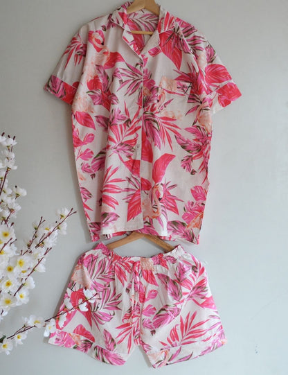 Flamingo Indian Cotton Pj Set